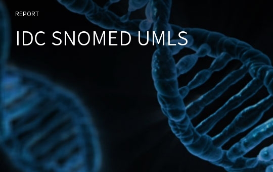 IDC SNOMED UMLS