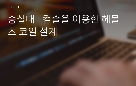 숭실대 - 컴솔을 이용한 헤몰츠 코일 설계