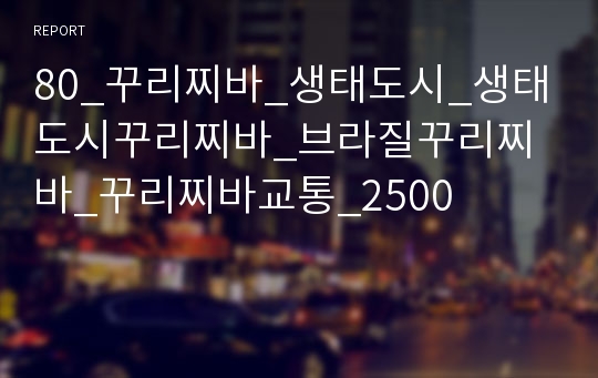 80_꾸리찌바_생태도시_생태도시꾸리찌바_브라질꾸리찌바_꾸리찌바교통_2500