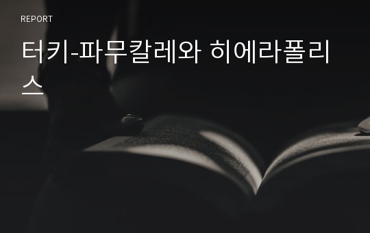 터키-파무칼레와 히에라폴리스