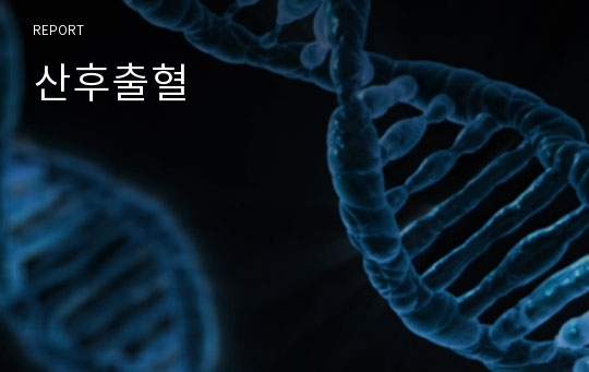 산후출혈