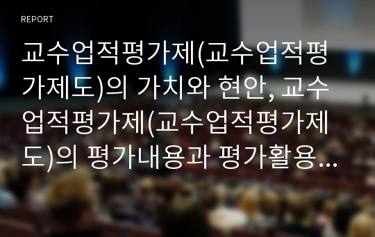 교수업적평가제(교수업적평가제도)의 가치와 현안, 교수업적평가제(교수업적평가제도)의 평가내용과 평가활용, 향후 교수업적평가(교수업적평가제도)의 과제와 시사점, 교수업적평가제(교수업적평가제도)의 비평