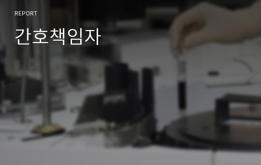 간호책임자