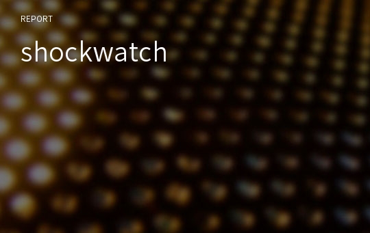 shockwatch