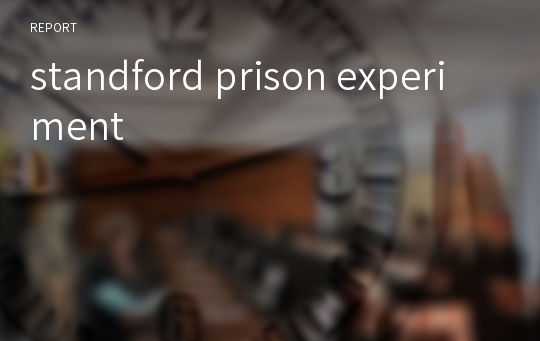 standford prison experiment