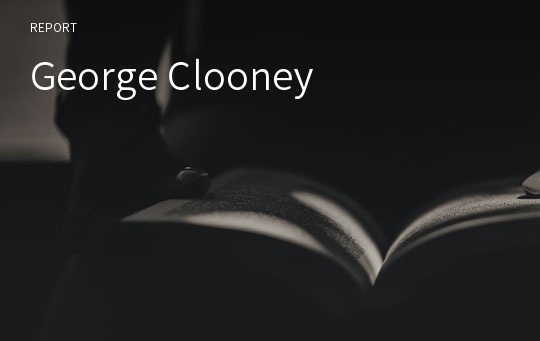 George Clooney