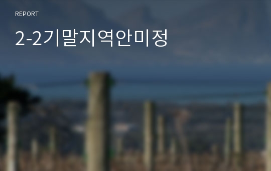 2-2기말지역안미정