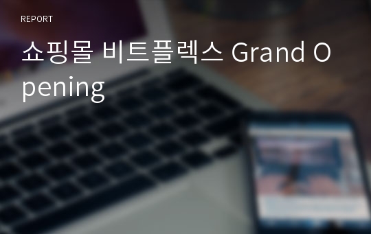 쇼핑몰 비트플렉스 Grand Opening