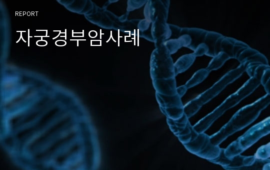 자궁경부암사례