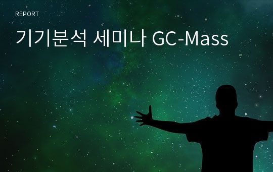 기기분석 세미나 GC-Mass