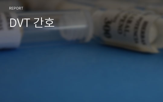 DVT 간호