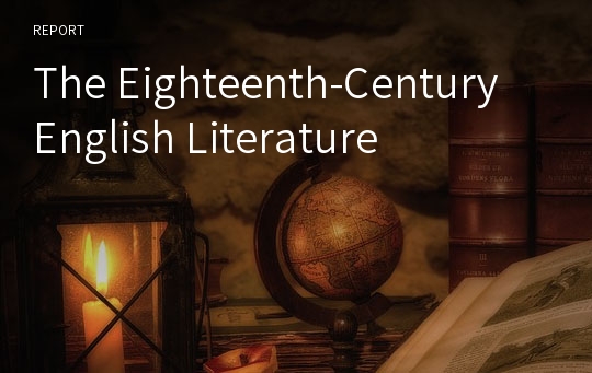 The Eighteenth-Century English Literature