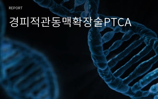 경피적관동맥확장술PTCA