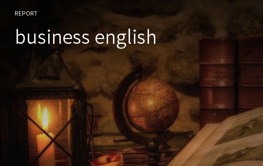 business english