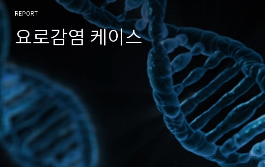 요로감염 케이스