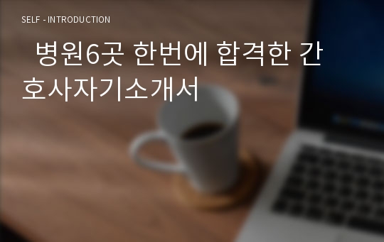   병원6곳 한번에 합격한 간호사자기소개서