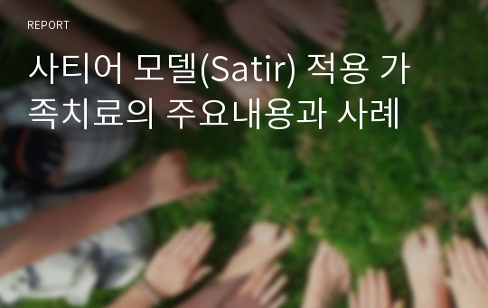 사티어 모델(Satir) 적용 가족치료