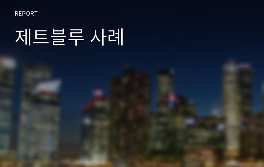 제트블루 사례