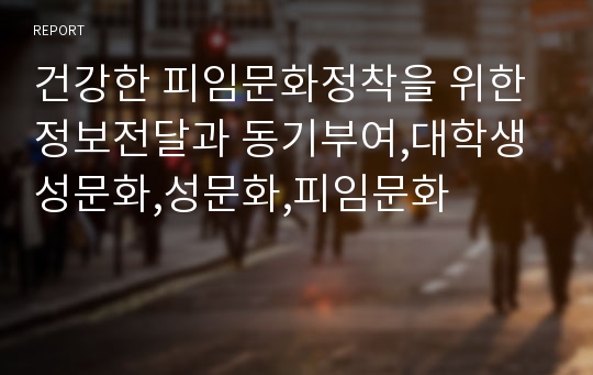 건강한 피임문화정착을 위한 정보전달과 동기부여,대학생성문화,성문화,피임문화