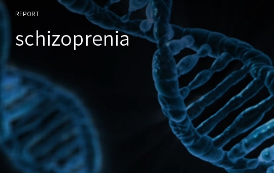 schizoprenia