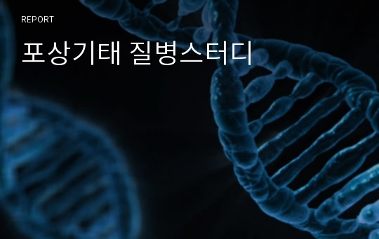 포상기태 질병스터디