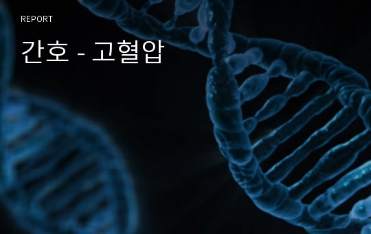 간호 - 고혈압