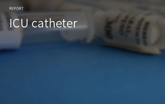 ICU catheter