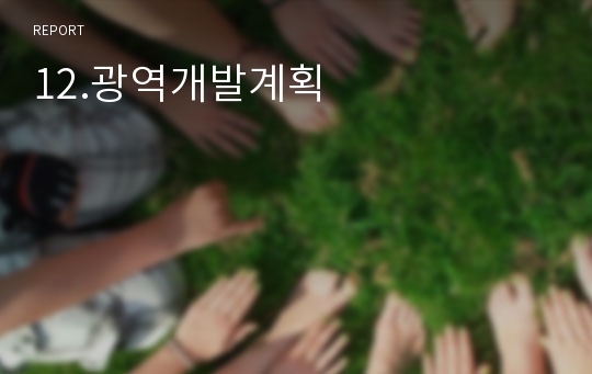 12.광역개발계획