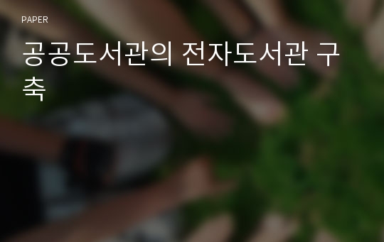 공공도서관의 전자도서관 구축