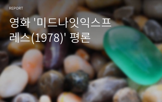 영화 &#039;미드나잇익스프레스(1978)&#039; 평론