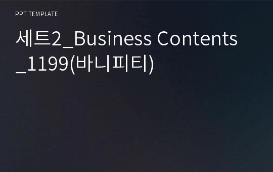 세트2_Business Contents_1199(바니피티)