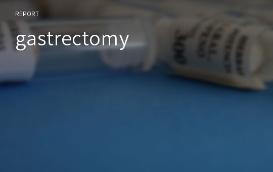 gastrectomy