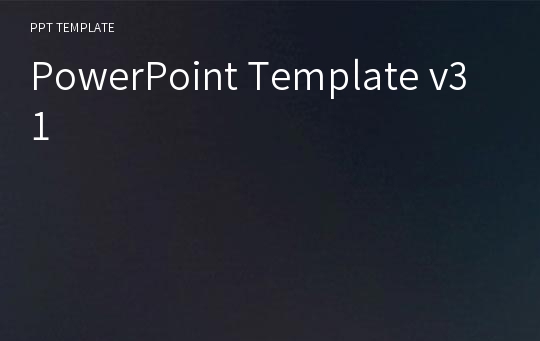 PowerPoint Template v31