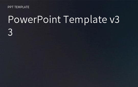 PowerPoint Template v33