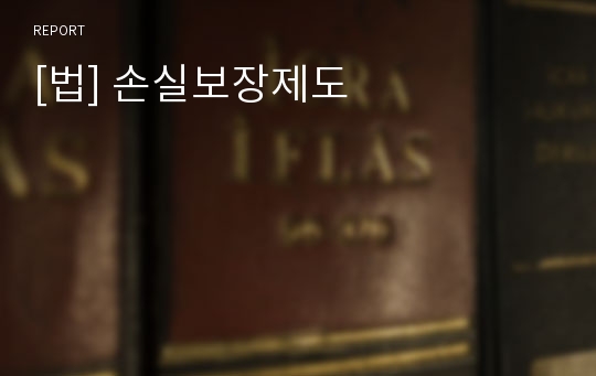 [법] 손실보장제도