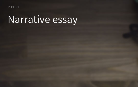 Narrative essay