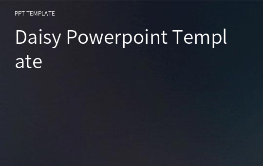 Daisy Powerpoint Template