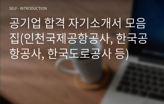 공기업 합격 자기소개서 모음집(인천국제공항공사, 한국공항공사, 한국도로공사 등)