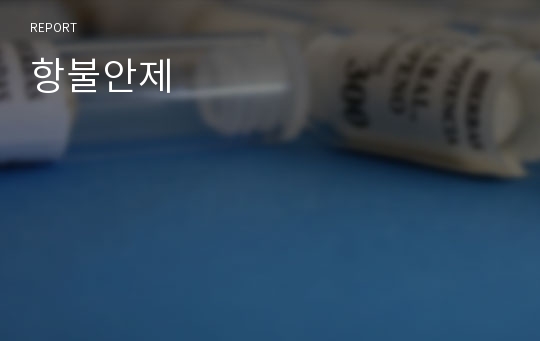 항불안제