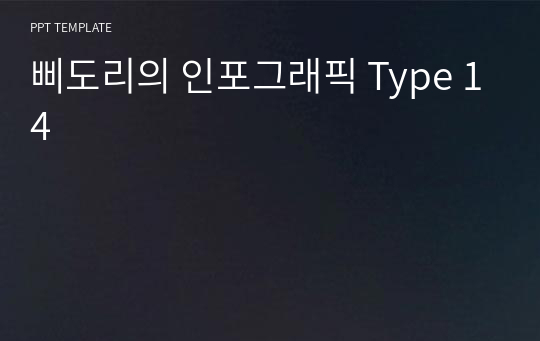 삐도리의 인포그래픽 Type 14