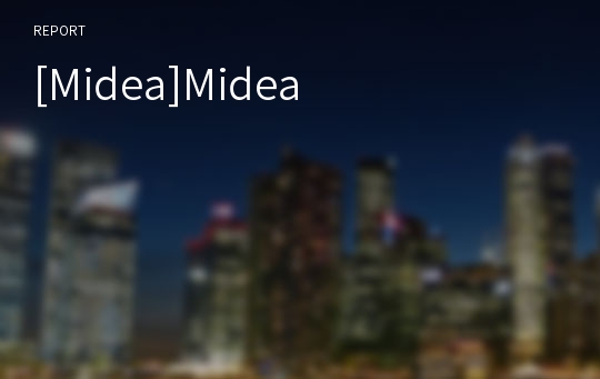 [Midea]Midea