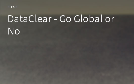 DataClear - Go Global or No