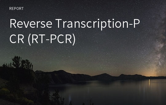 Reverse Transcription-PCR (RT-PCR)