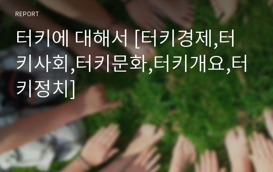 터키에 대해서 [터키경제,터키사회,터키문화,터키개요,터키정치]