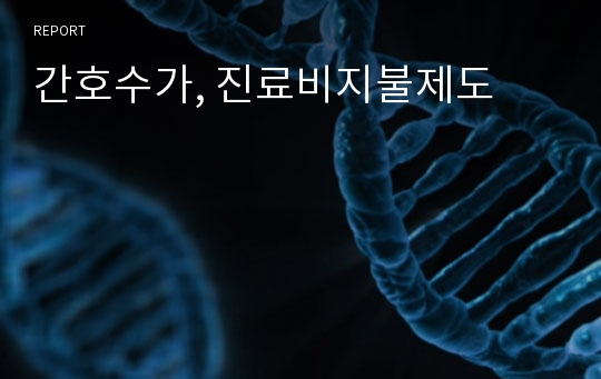 간호수가, 진료비지불제도