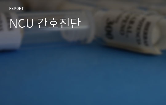 NCU 간호진단