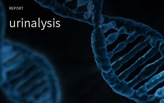 urinalysis