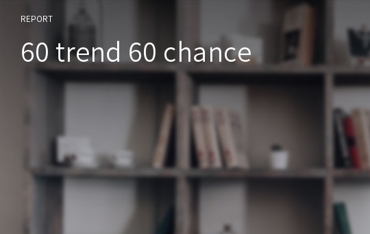 60 trend 60 chance