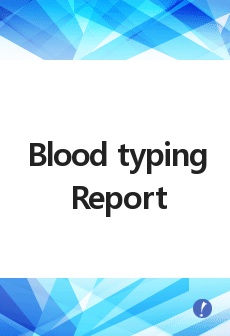 Blood typing