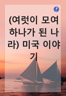 (여럿이 모여 하나가 된 나라) 미국 이야기